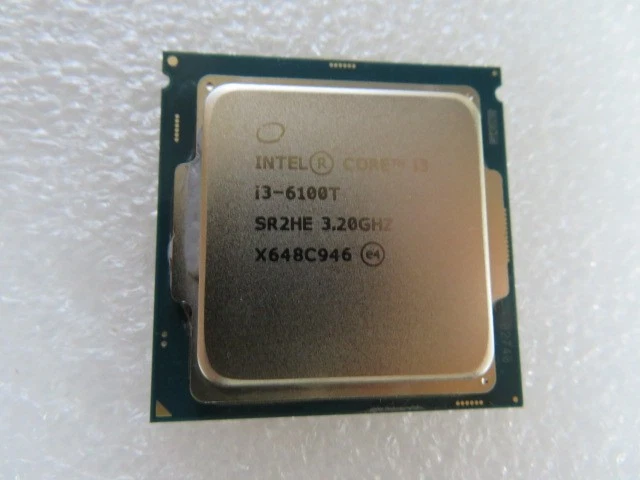 Intel Core i3-6100 Processor Model Computer Processors (CPUs) for