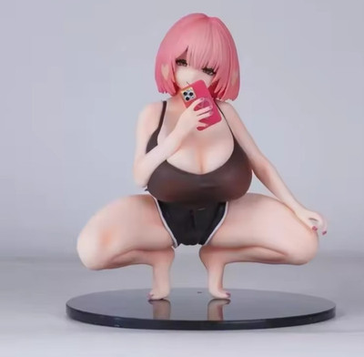 Mächtig kurvige Anime Akane Outdoor Yoga, 17 cm, 1:6, rem. Version, OVP