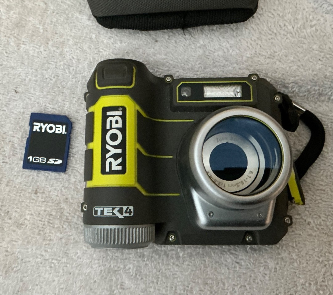 RYOBI TEK4 RP4200 Durashot Digital Camera w/ Original SD - Bare