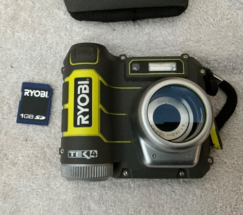 RYOBI TEK4 RP4200 Durashot Digital Camera w/ Original SD - Bare Tool - TESTED!