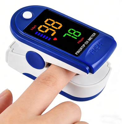 #ad Pulse Oximeter Finger Clip Blood Pressure Pulse Heart Rate Tester Oxygen US $13.58