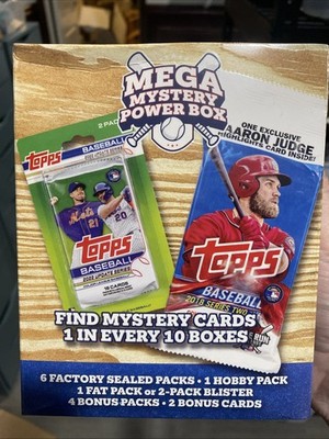 2024 MLB MJ Holding MEGA Mystery Box Tons Of Packs!!