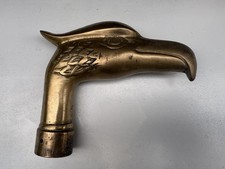 Vintage Brass Eagle Walking Cane Head