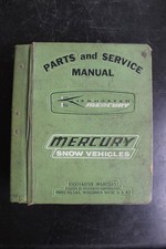 Kiekhaefer Mercury Veicoli da Neve Ricambi Manuale di Servizio C-90-55566 1974-75 OEM