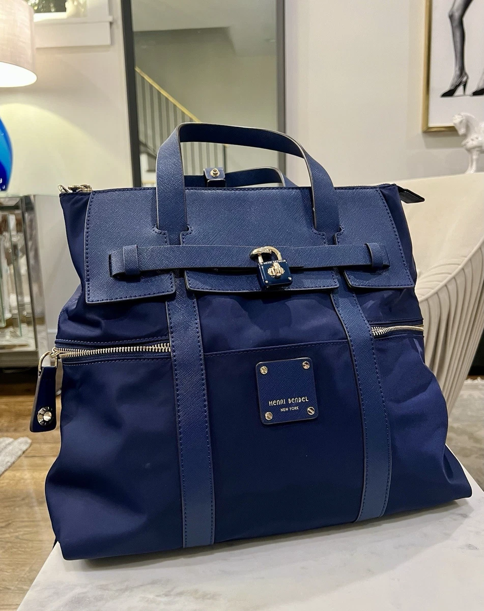 Henri Bendel Leather Exterior Blue Bags & Handbags for Women for