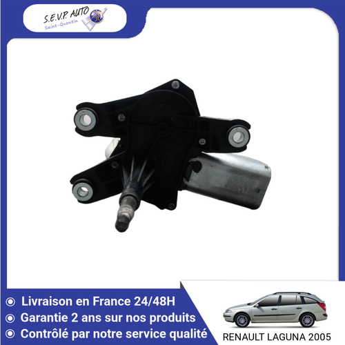 Balais d'essuie-Glace Avant arrière, pour Renault Laguna 2 Estate Combi 2001-2007 24 20 14 Balai d'essuie-Glace