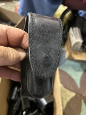 Gould & Goodrich Duty Leather Black Aerosol Case Mace Pepper Holster  B682