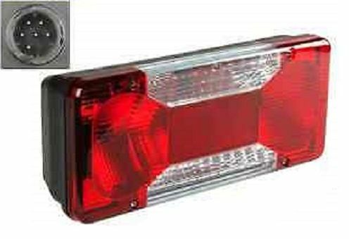 Feu arrière gauche Iveco 69500032 bloc optique clignotant stop et recul pour châssis cabine