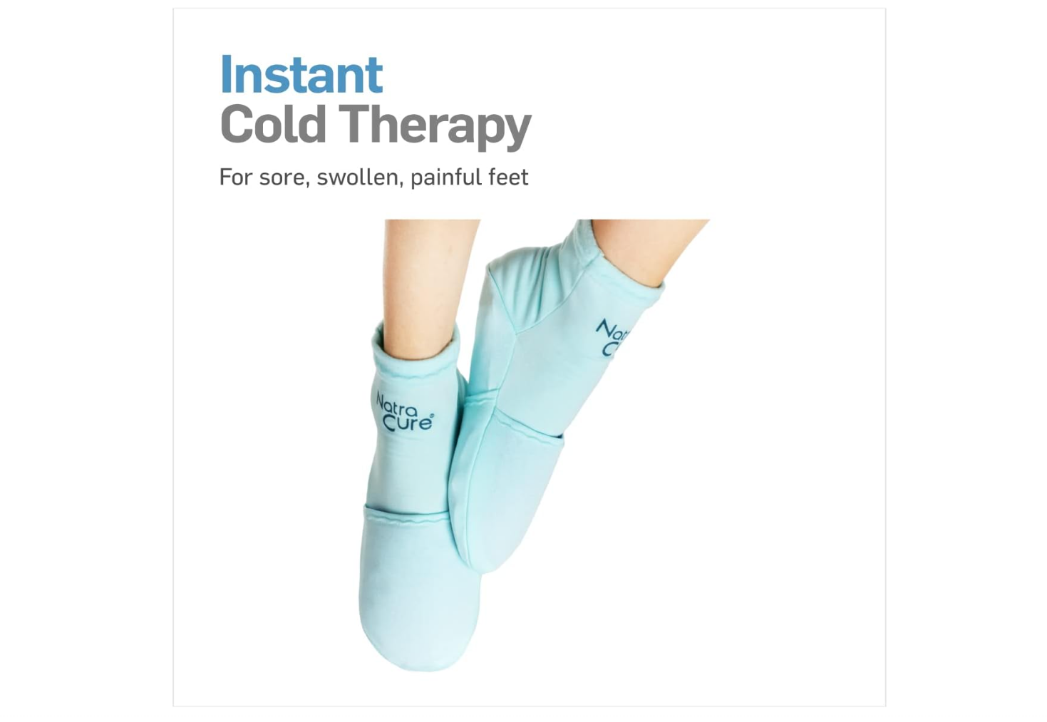 NatraCure Cold Therapy Socks Helps w/ Arthritis Swelling Edema SIZE S/M