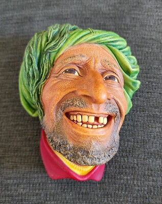BOSSONS CHALKWARE FACES HEADS ENGLAND ~ KURD ~ 1963