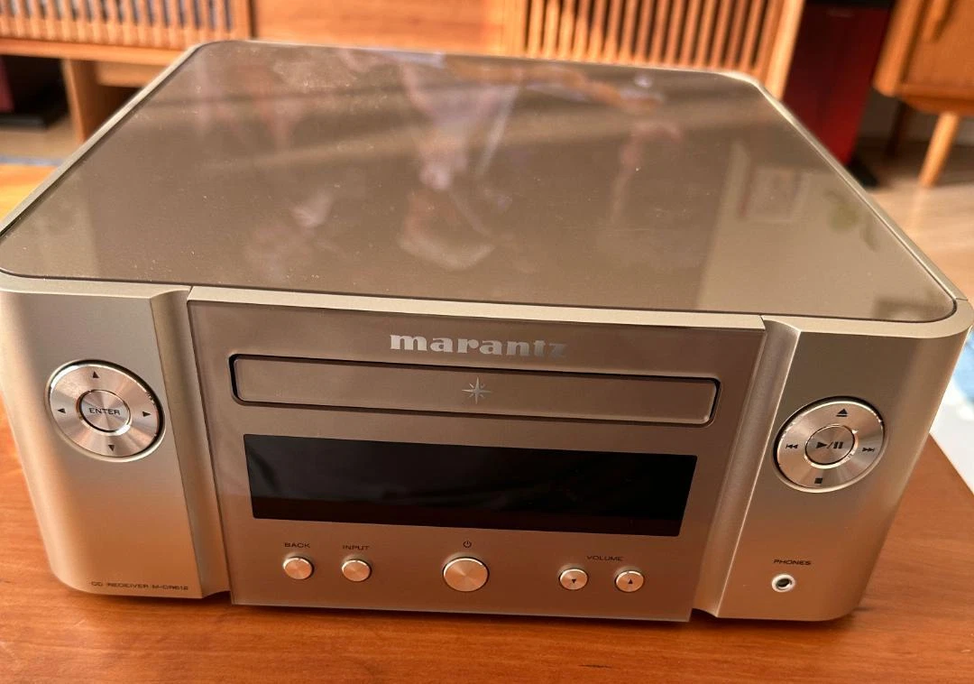 Marantz M-CR612 Network CD Receiver Silver Gold Wide FM High