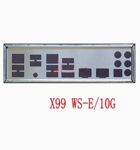 Shield I/O IO Backplate For ASRock X99 WS-E/10G Motherboard