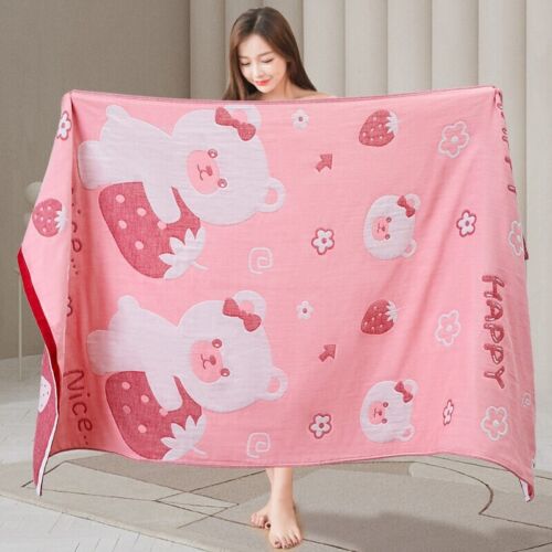 Bath Towels Body Wrap 100% Organic Cotton Baby Safe Soft Quick Dry High Quality - Picture 16 of 31
