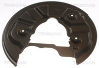 2X Triscan Spritzblech Bremsscheibe Ankerblech Abdeckung Vorne Rechts 8125 29281