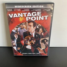 Vantage Point (DVD, 2008, Widescreen) FREE SHIPPING 📀