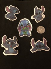 Disney Stickers - Lot of 5 Stitch Stickers - Lilo and Stitch