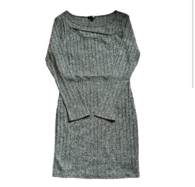Curvy Sense | Plus Size Harper Bodycon Gray Dress | Size 1X | NWOT | BRAND NEW