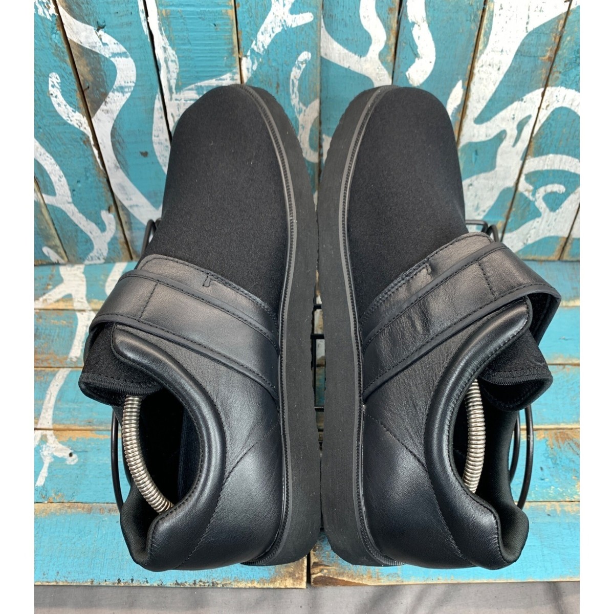 Propet Pedwalker MPED3 Black Smooth Slipon Shoes Hook & Loop Mens Size 10 (VGC) NEW Propet Pedwalker MPED3 Mens Size 14M Black Slip-On Hook  main image 2