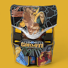 Zaino scuola elementare large Gormiti Giochi preziosi + 4 personaggi platinum