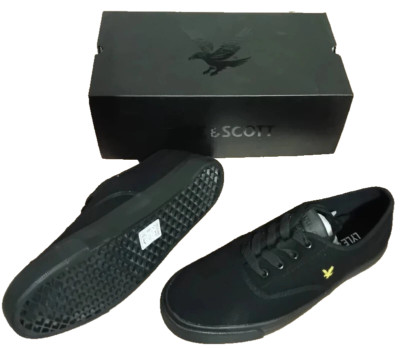 Lyle And Scott Wick Sneaker Schwarz Gr.43 Neu