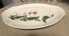 Vintage Salem Serving Tray,Primrose,Stylized Red Flower & Green Leaves,USA,1950s — photo 2