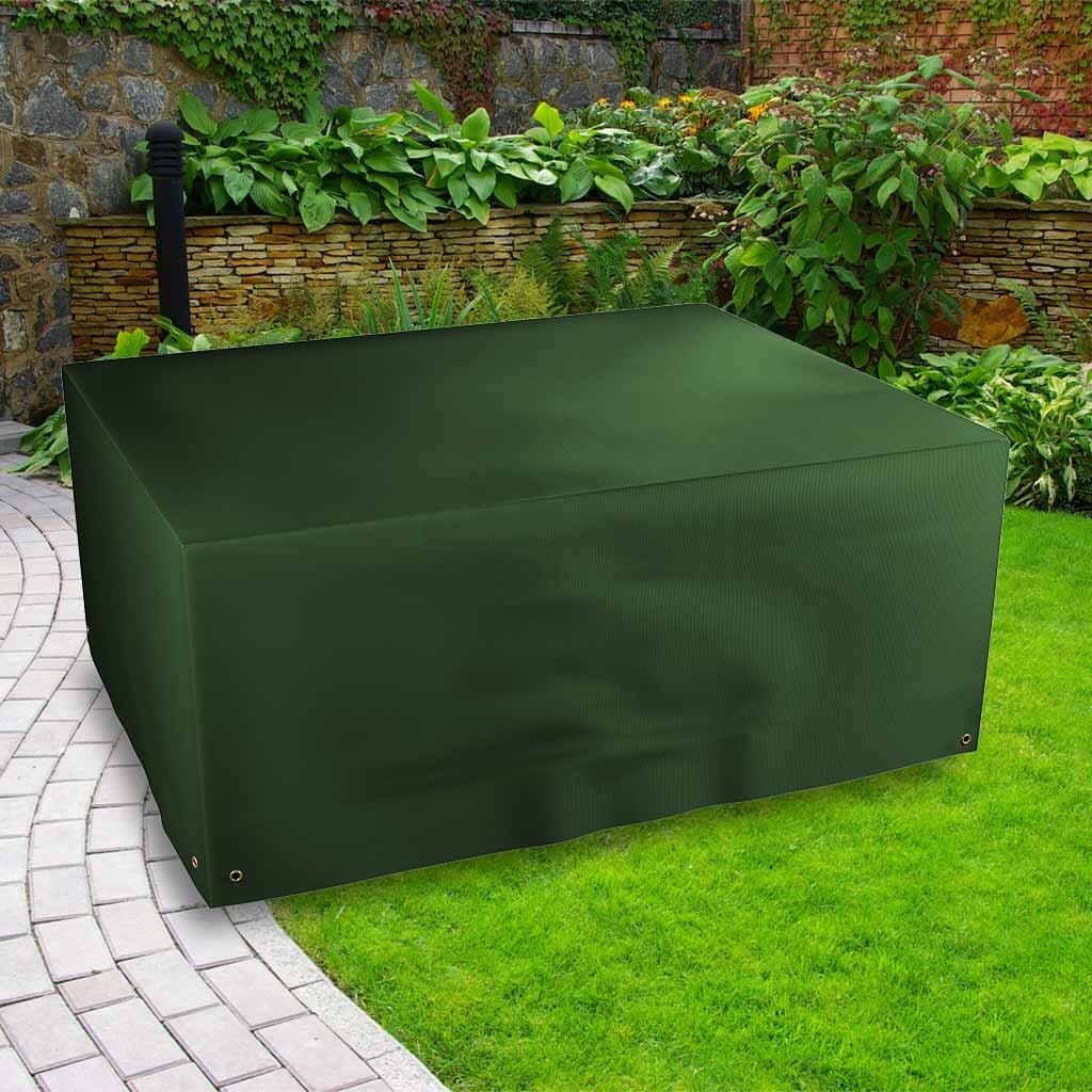 Bosmere High Quality Rectangular Table Cover 6 Seat Green 170cm x 71cm x 94cm