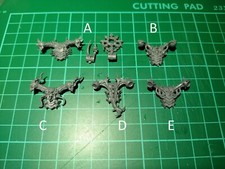 Chaos Space Marine Possessed Backpacks (bits)