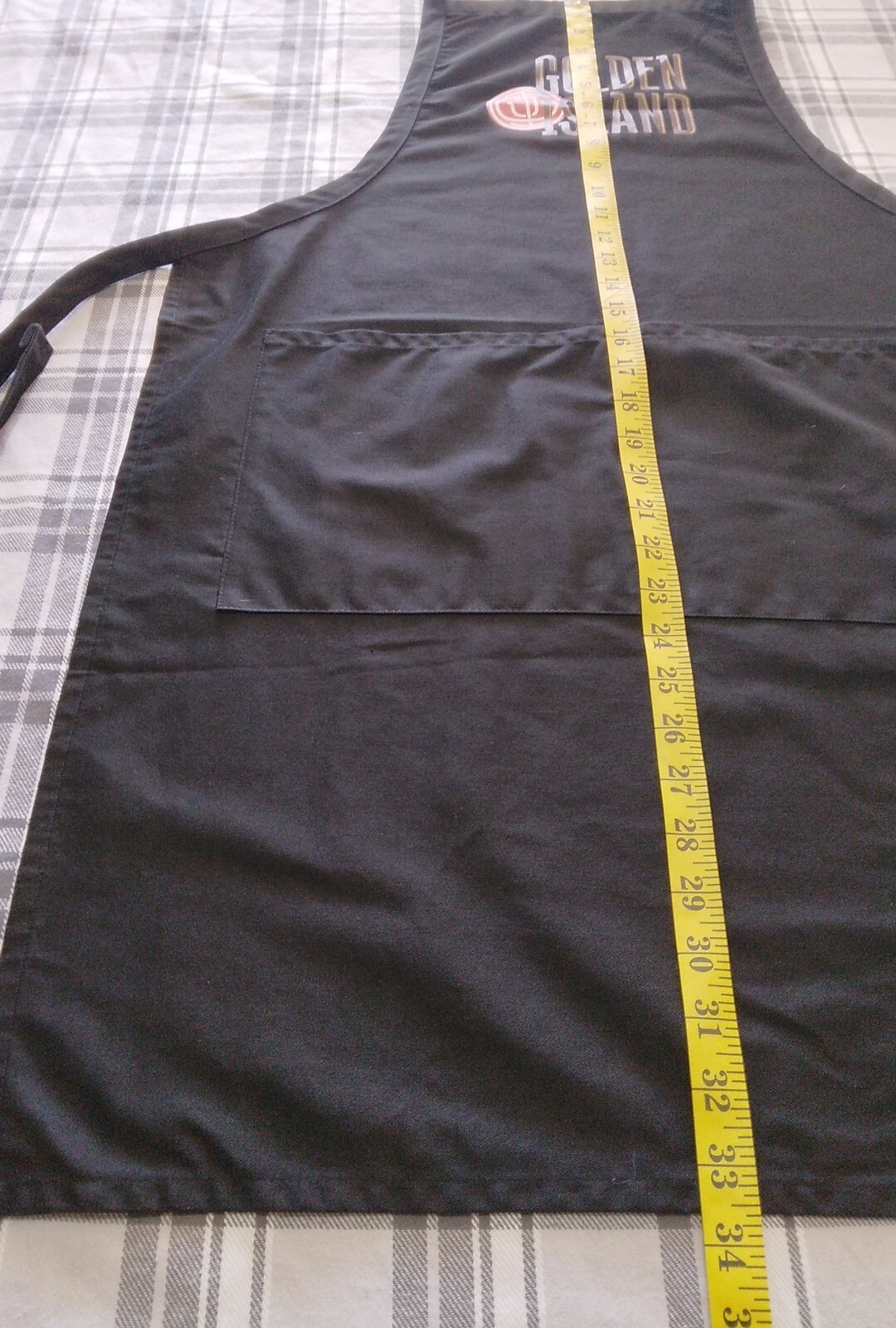 Edwards Black Apron Golden Island Grill Cooking Jerky Meat Pork Kitchen NWOT