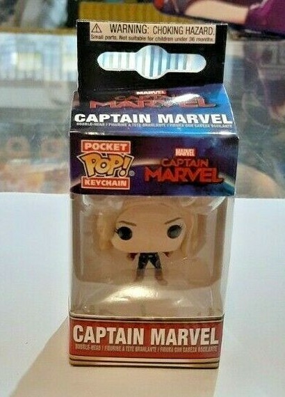 Funko Pocket Pop! Keychain: Marvel Avengers Endgame: Captain America - Mini Figura in Vinile da Collezione novità Portachiavi - Riempitivi per Calze - Idea Regalo - Merchandising Ufficiale