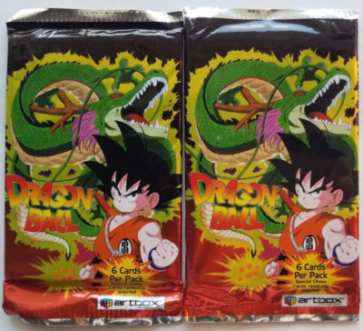 Dragon Ball Trading Card Pack Funimation Artbox Bird 2001 Factory