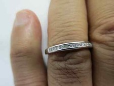 14K Gold Diamond Wedding Band Diamond 1/2 Carat F-VS1  Value 4,950