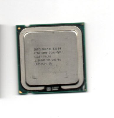 1 Stück CPU Intel Pentium Dual-Core E2180 SLA8Y, 2,00GHz/1M/800/06 Prozessor, So