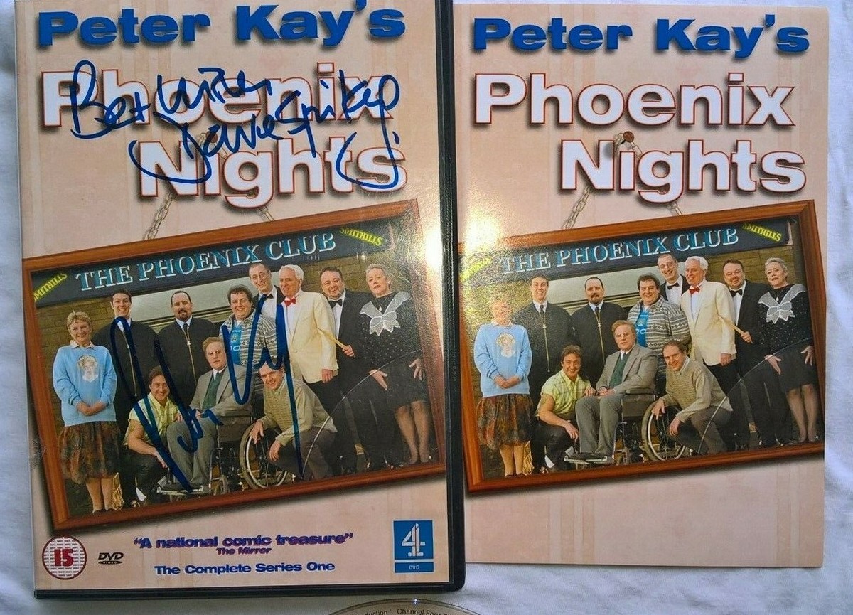 Peter Kay's Phoenix Nights: The Complete Series 1 DVD Signed