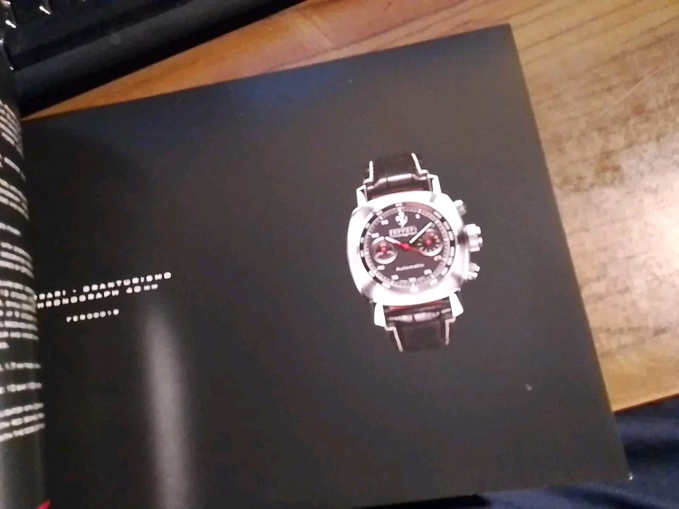brochure  SCUDERIA  FERRARI  PANERAI  , 2008 - Immagine 3 di 4