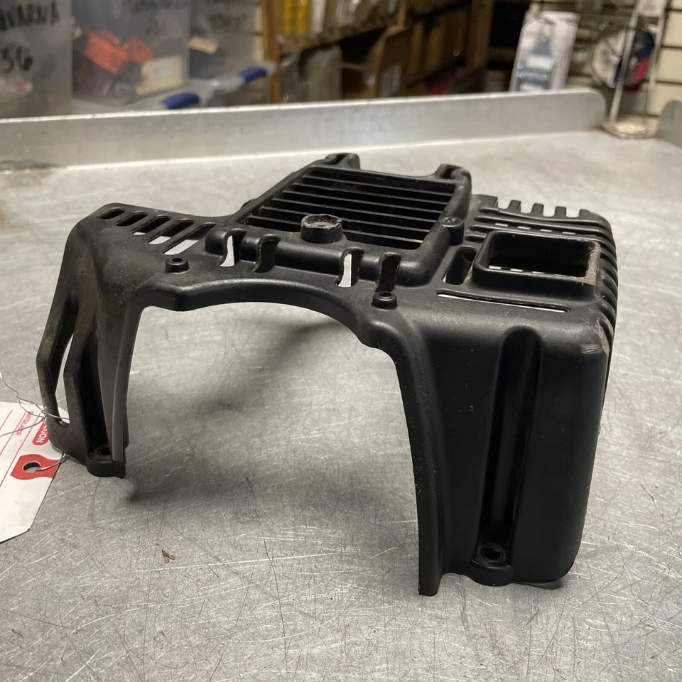 OEM GOOD USED CUB CADET CC4175 4 CYCLE TRIMMER ENGINE COVER SHIELD - Image 3 of 4