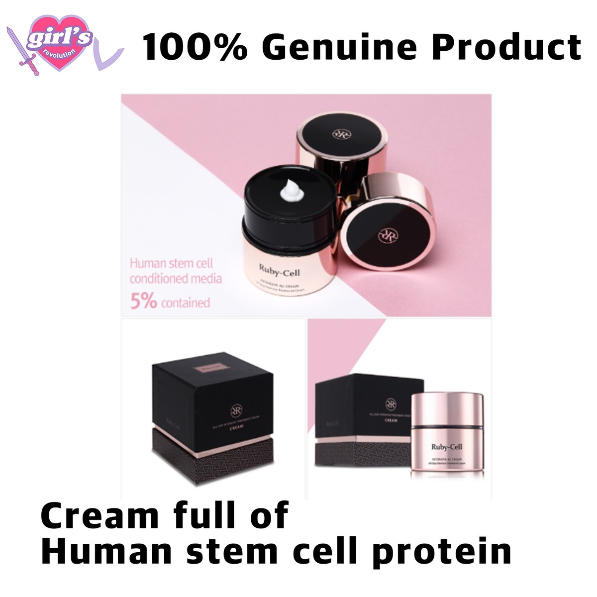フェイスクリーム Ruby-Cell INTENSIVE 4U CREAM 50ml 税込) Cream 4U Intensive | Ruby-Cell – Malaysia Ruby-Cell