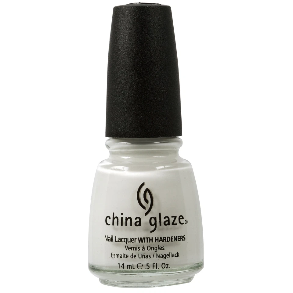 China Glaze Strengthening Nail Polish - White On White 14ml (70255)