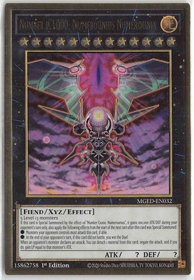 Maximum Gold: El Dorado PGR MGED-EN032 Number iC1000: Numerounius Numerounia