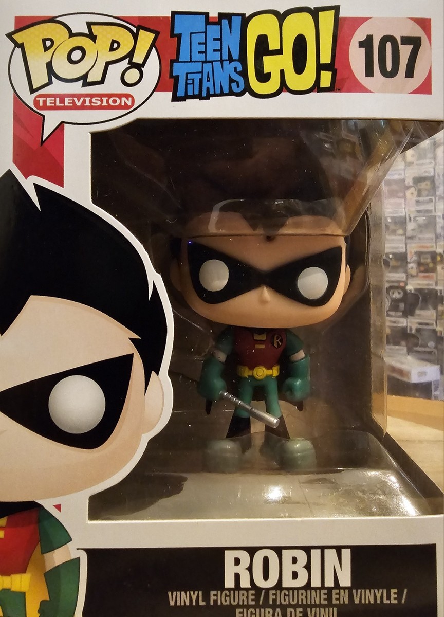 【中古】「非常に良い」Teen Titans Go! Funko Pop! TV Robin Vinyl Figure [並行輸入品] s-l1200.jpg