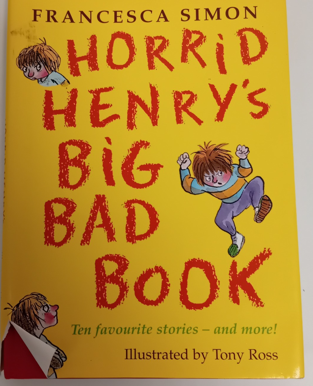 Horrid Henry's Big Bad Book: Francesca Simon: Hardcover: 2004