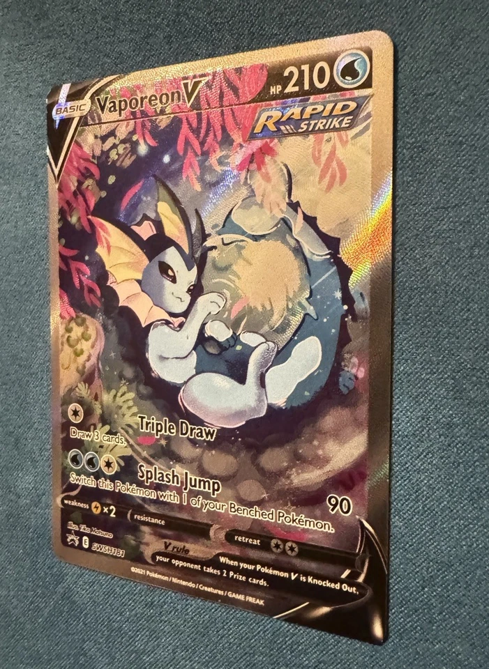 Vaporeon V SWSH181 SWSH: Sword & Shield Promo Cards Holo - Image 3 of 4