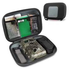 USA GEAR Trail Camera Case - Removable Pouches, Weather Resistant Exterior