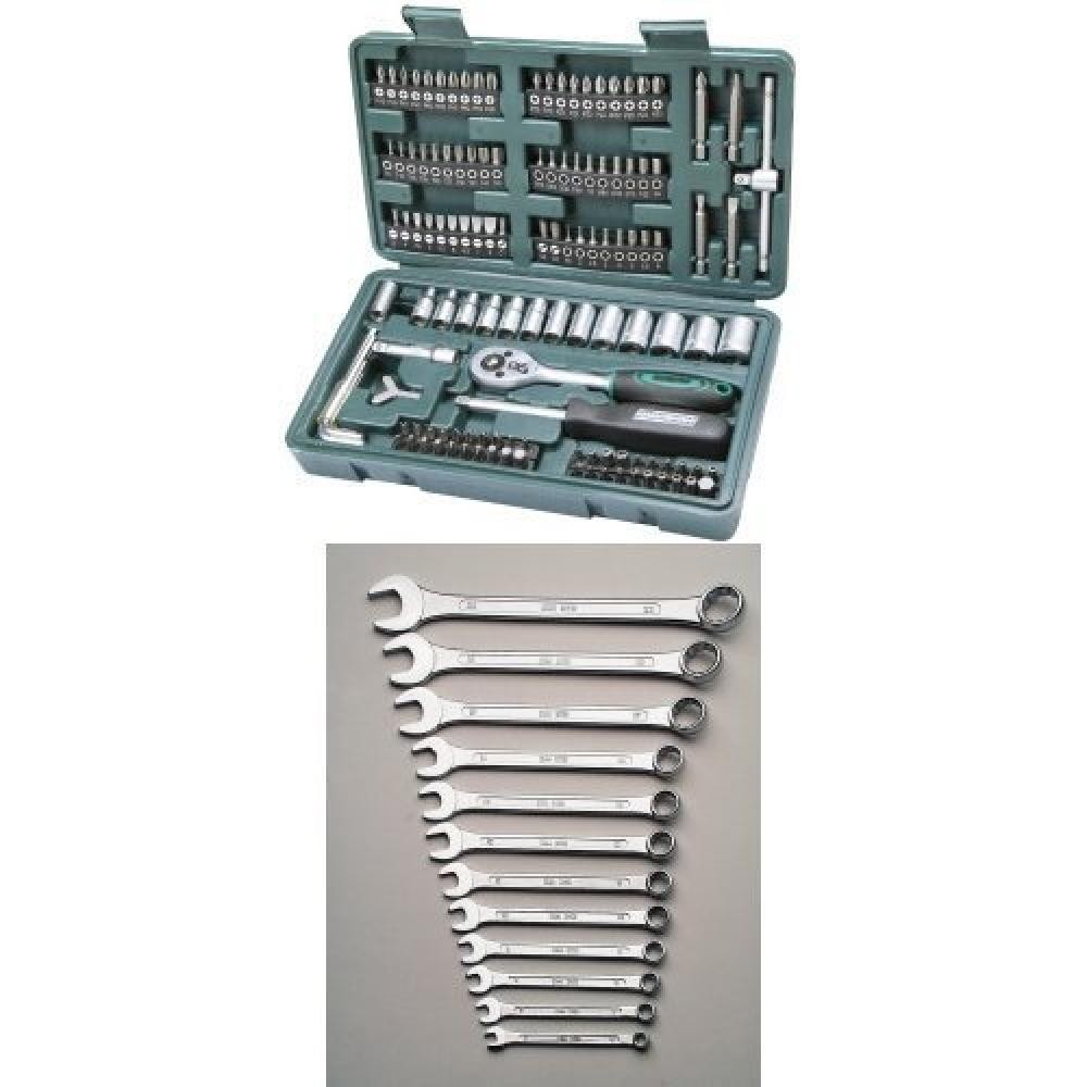 Set Professionale Mannesmann M29166 | 130 Utensili in Cromo Vanadio