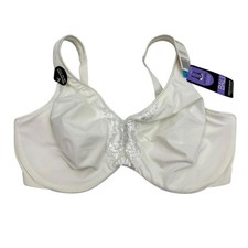 NWT Bali Women’s Comfort U Back White Bra Size 38DDD