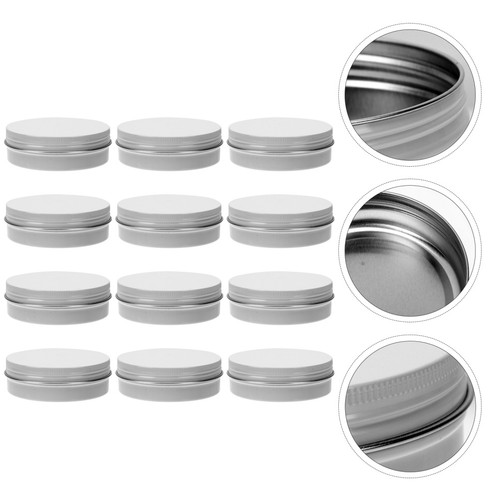  20 Pcs Contenitore Crema Barattoli Alluminio Coperchio Barattolo Di - Zdjęcie 4 z 16