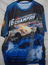 JOHN FORCE NHRA DRAG RACING Nitro Funny Car 16 Time Champion Shirt 3XL AOP