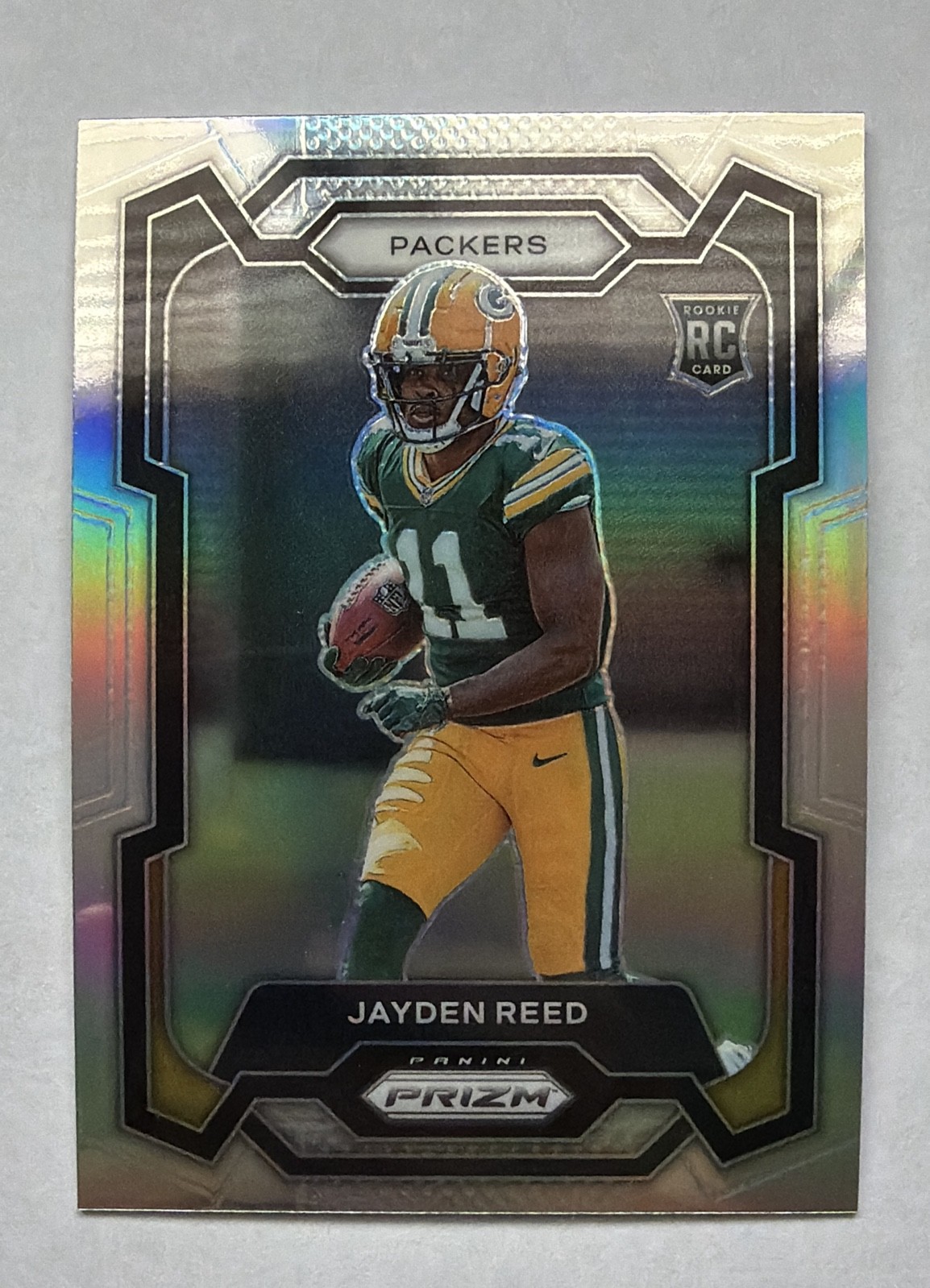 Jayden Reed Panini Prizm #334 Silver