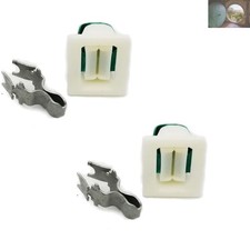 Stylish Black Push Button Dryer Door Latch Kit - 2 Units for All Major Brands