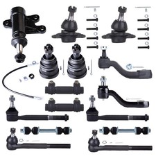 15x Suspension Front Ball Joint Pitman Idler Arm Kit For Chevrolet C2500 3500
