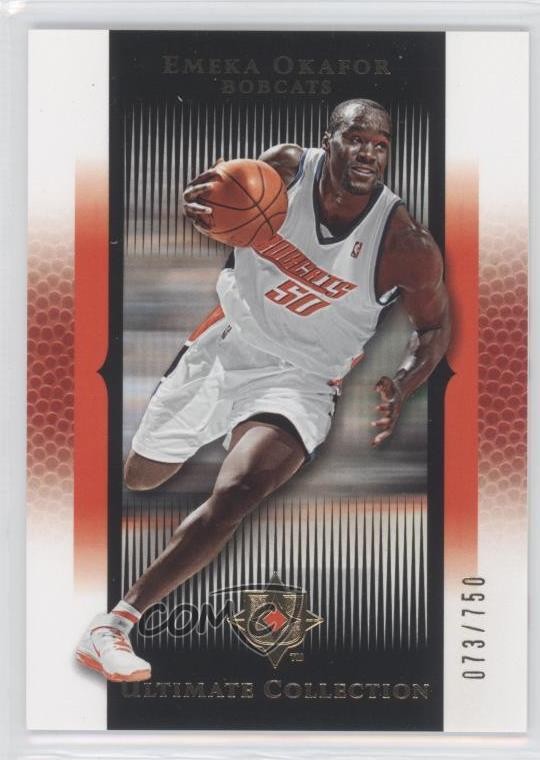 2005-06 Upper Deck Ultimate Collection 73/750 Emeka Okafor #11 0j0